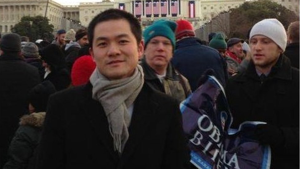 Vincent at the 2013 inauguration