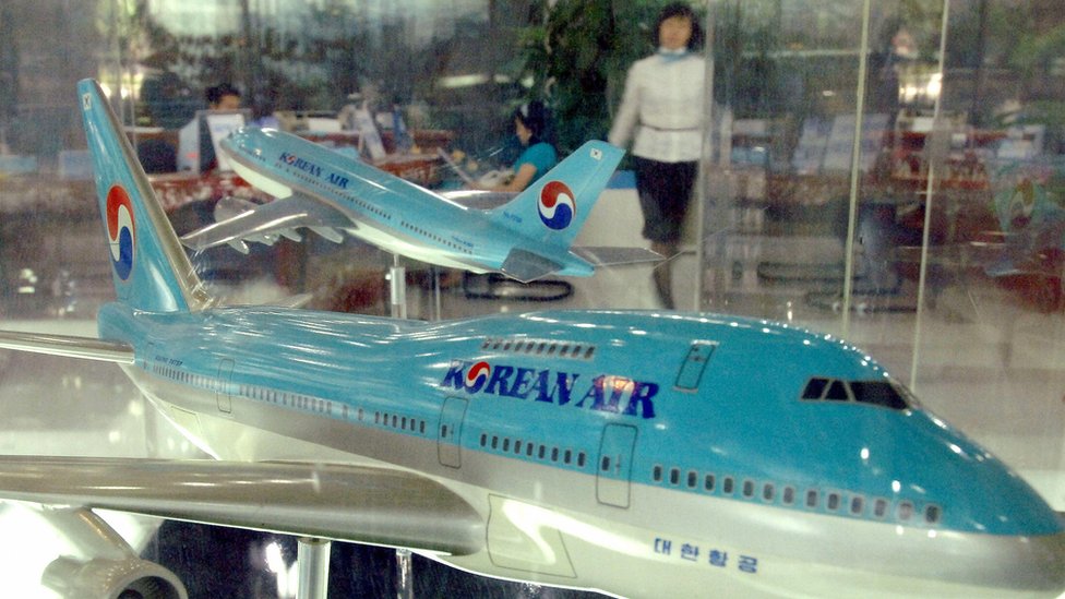 Модель самолета Korean Airline