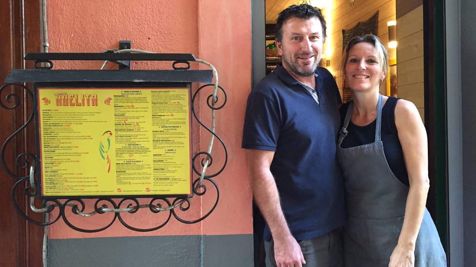 El Adelita el el único restaurante 100% mexicano en cientos de kilómetros a la redonda. Los dueños del restaurante Adelita en Barcelonnette