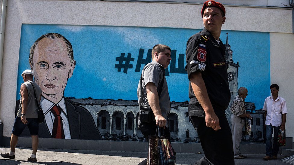 La anexión de Crimea es motivo de una fuerte disputa entre Rusia y las potencias occidentales.