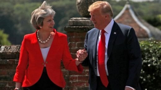 Trump ve May