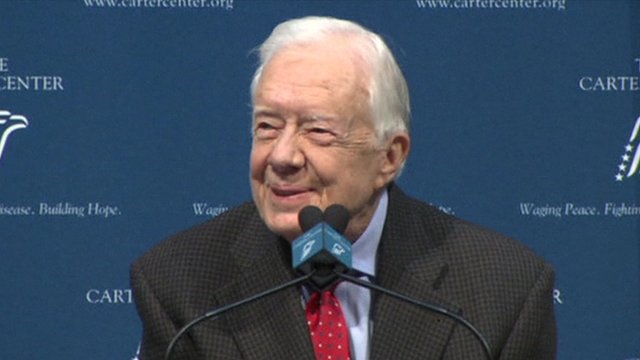Jimmy Carter: We must try to eradicate, not just control diseases - BBC ...