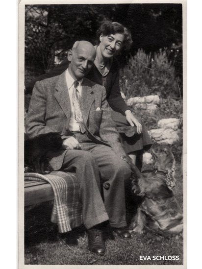 La madre de Eva se casó con Otto Frank