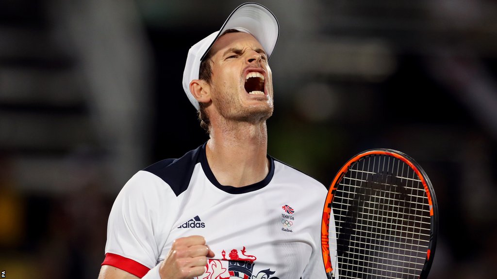 Andy Murray wins gold at the Rio Olympics in 2016
