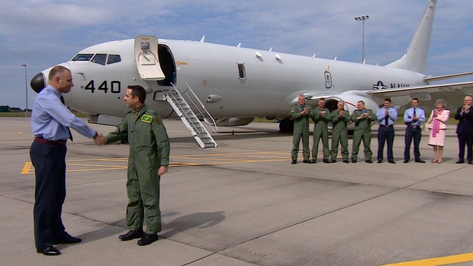 P-8A «Посейдон» в ВВС Великобритании в Лоссимауте