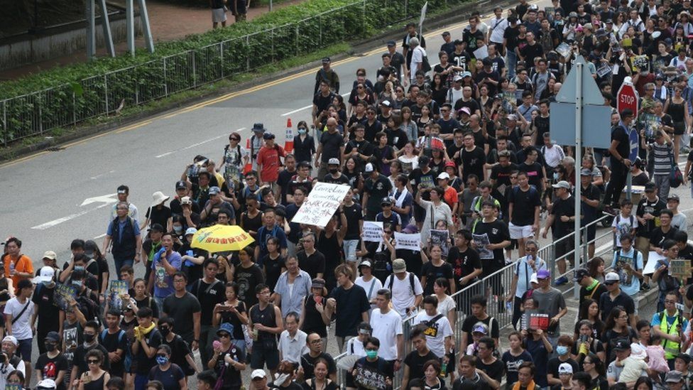 Demonstrasi di Hong Kong