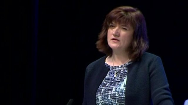 Education Secretary Morgan heckled at NASUWT conference - BBC News