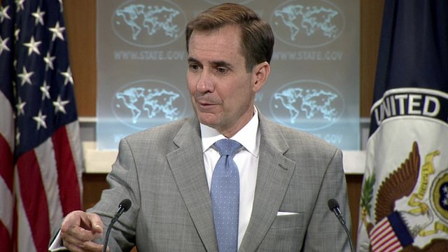 US State Department spokesman John Kirby