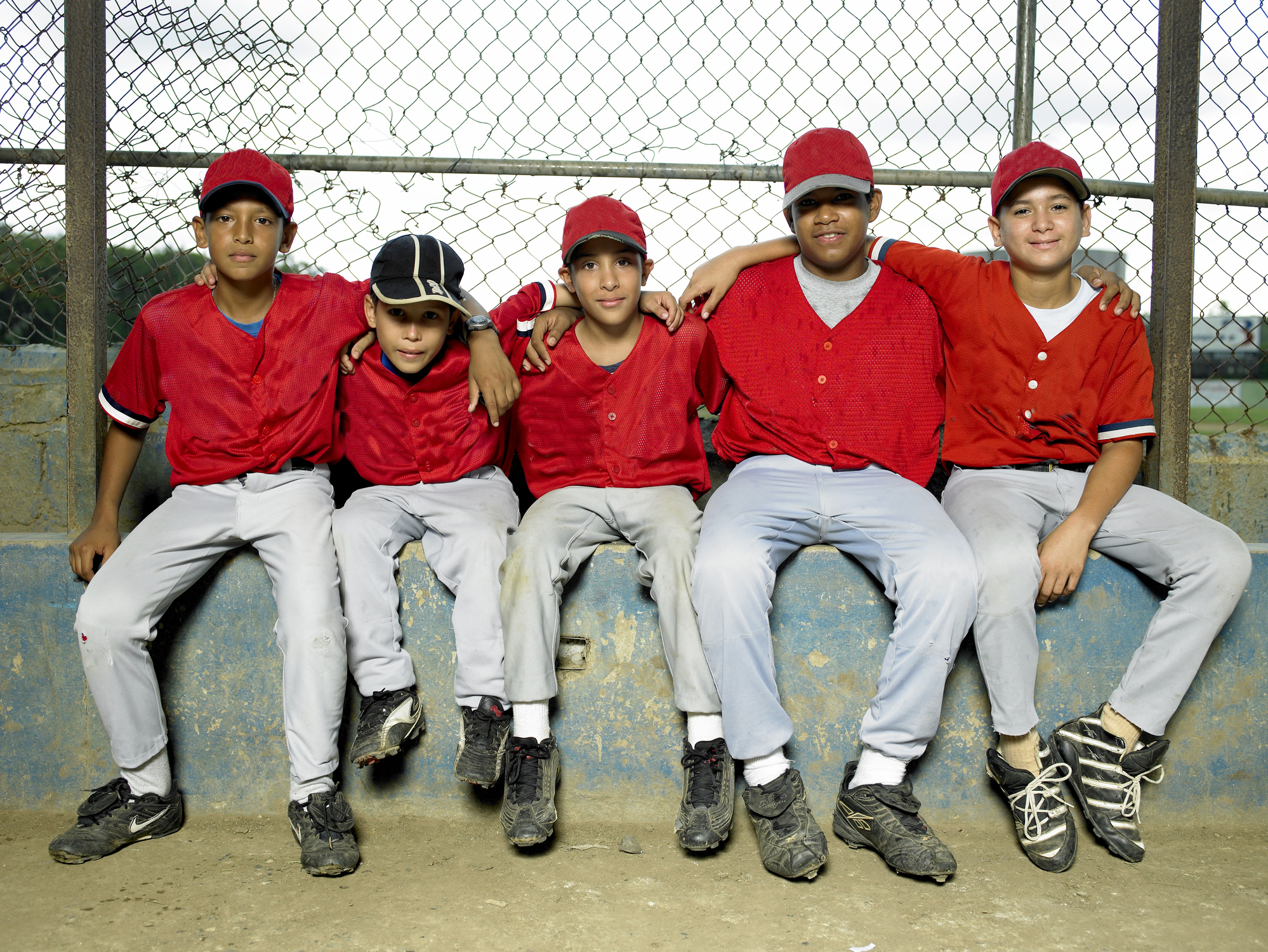 Jovenes beisbolistas