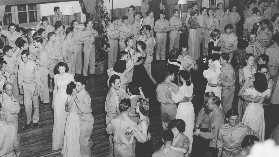 Los civiles celebraron junto a los soldados la Navidad de 1942 en las instalaciones del aeródromo. (Foto: cortesía del Boca Raton Historical Society and Museum). Los civiles celebraron junto a los soldados la Navidad de 1942 en las instalaciones del aeródromo. (Foto: cortesía del Boca Raton Historical Society and Museum).