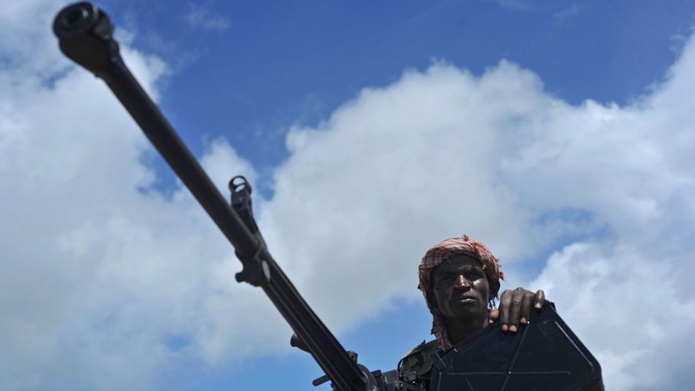 Soldados somalís