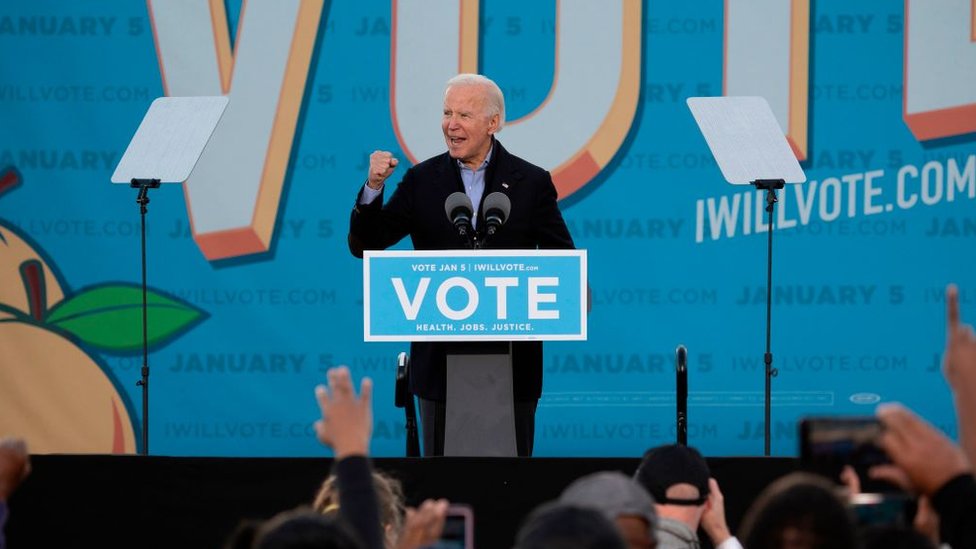 Joe Biden Kampagnen in Atlanta