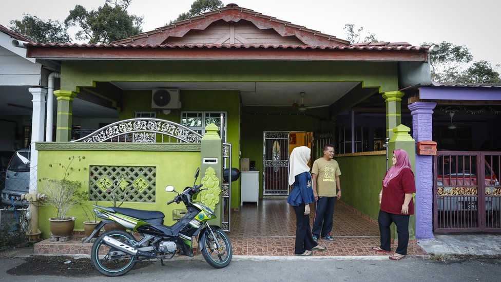 Siti's family home in Padang Lembek