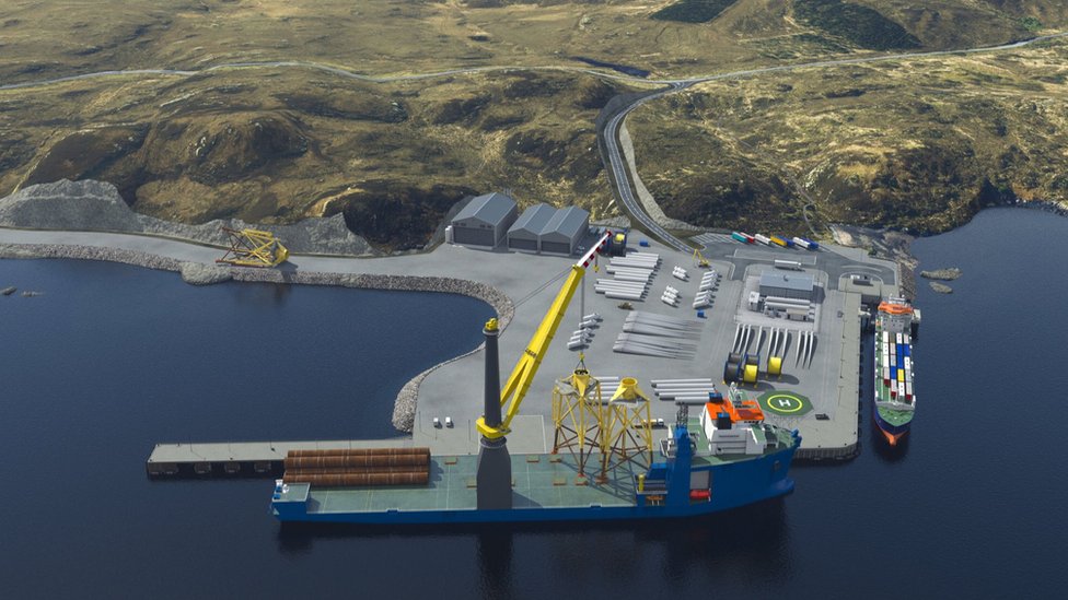 Иллюстрация нового глубоководного порта