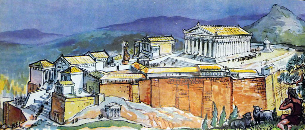 La Acrópolis de Atenas