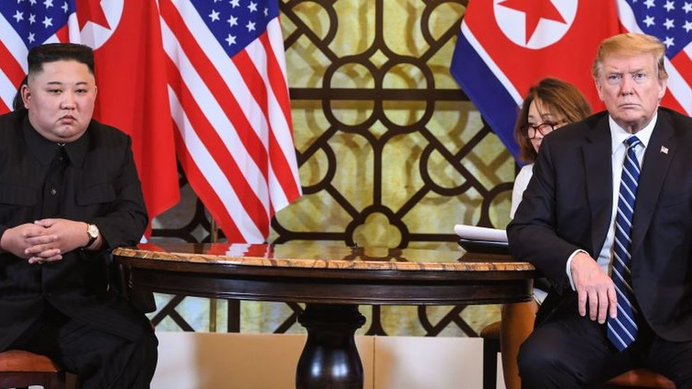 Kim Jong-un y Donald Trump