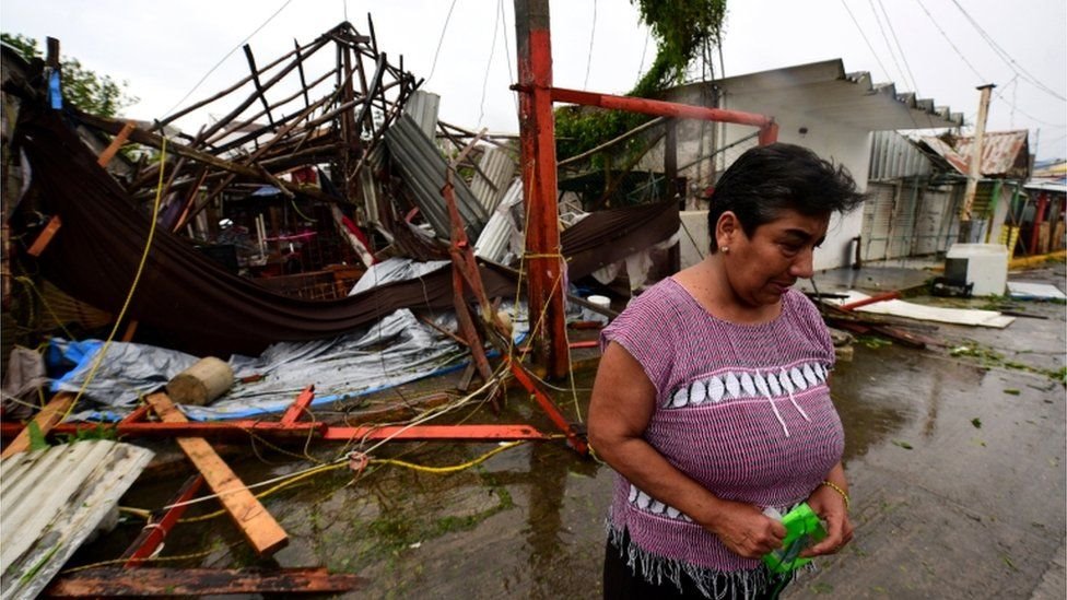 Grace kasırgası nedeniyle Meksika'da en az 8 kişi hayatını kaybetti