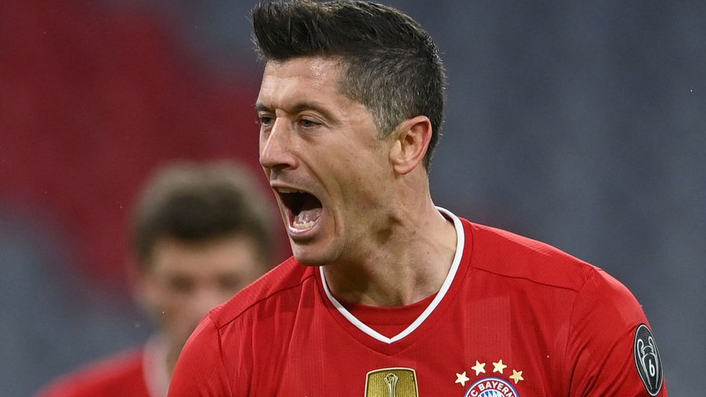 Bayern Munich 2-1 Lazio: Robert Lewandowski scores as Bayern reach Champions League quarter-finals