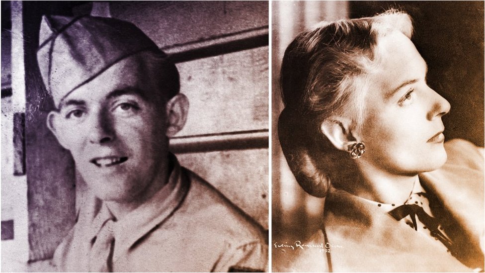 Antes e depois: o soldado George William e Christine