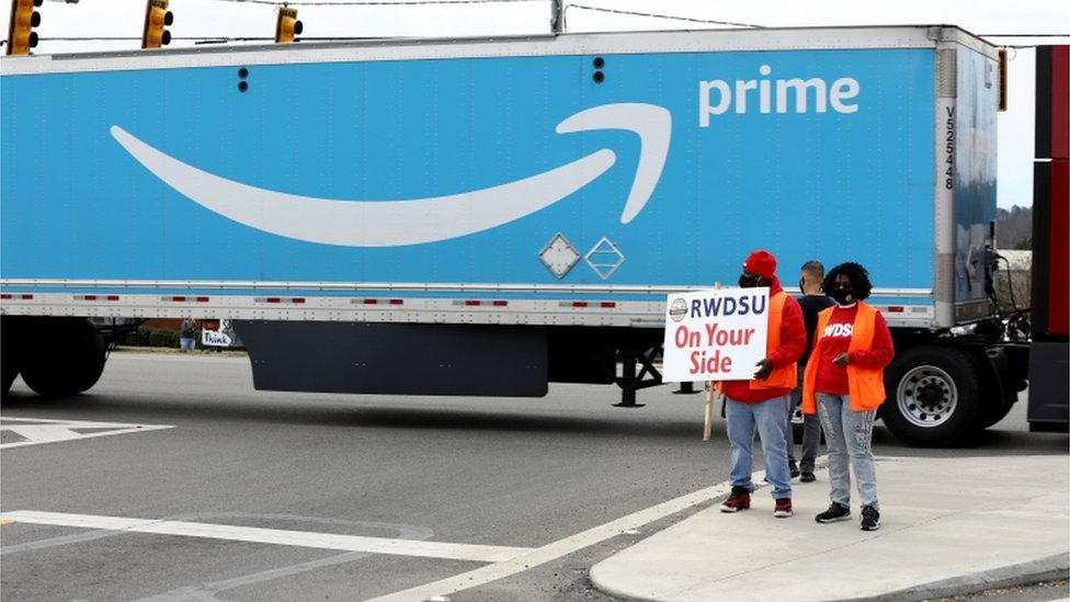 Official recommends rerun in Amazon union fight