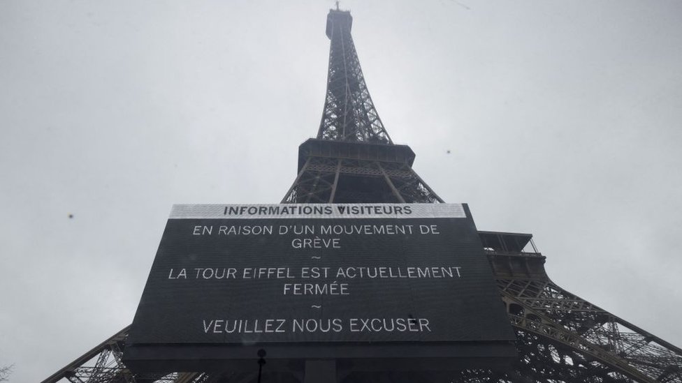 Eiffel Tower in Paris set to reopen after six-day strike