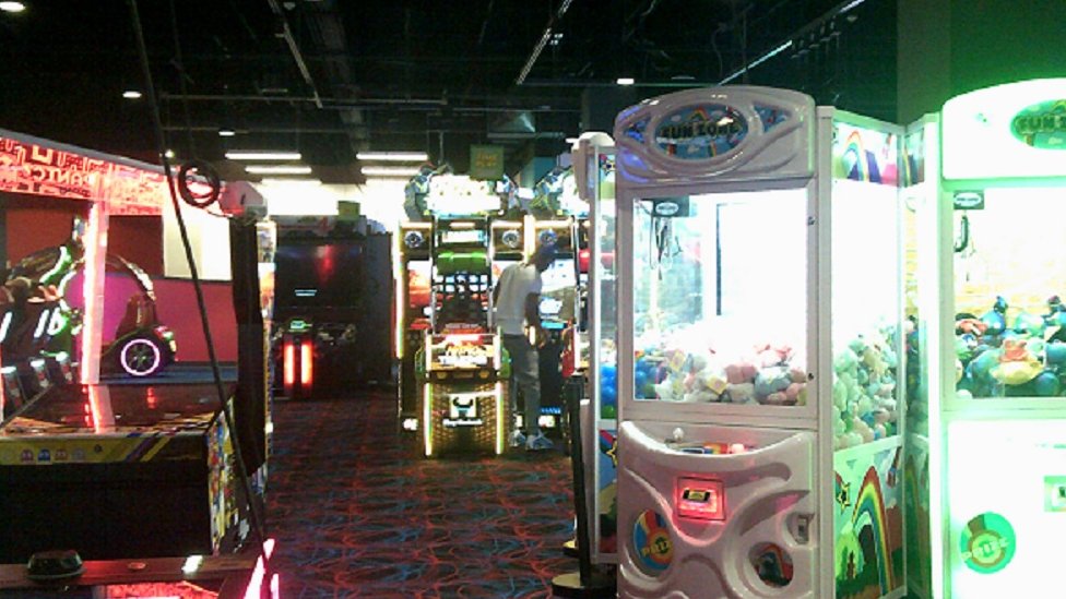 Interior of arcade taken by Katie Glasgow on 2000s digital camera