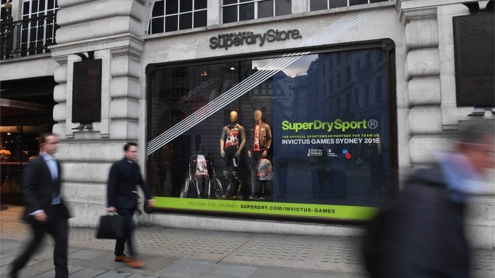 Магазин Superdry на Риджентс-стрит