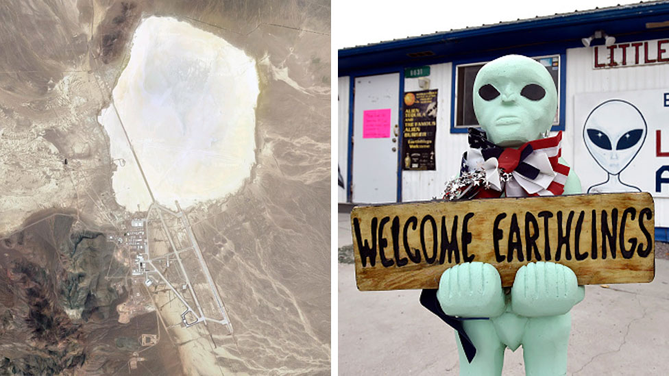 blande krabbe kaste støv i øjnene Storm Area 51: The joke that became a 'possible humanitarian disaster' -  BBC News