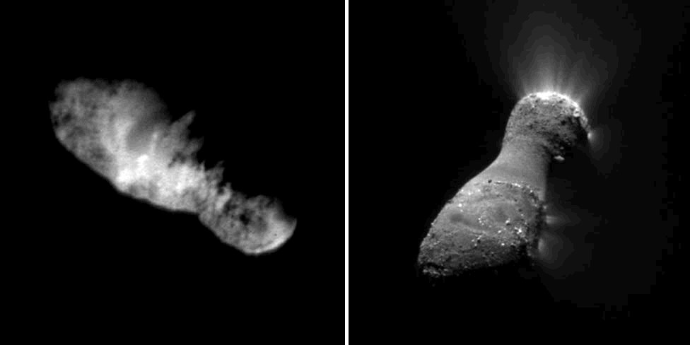 Кометы Боррелли и Хартли-2
