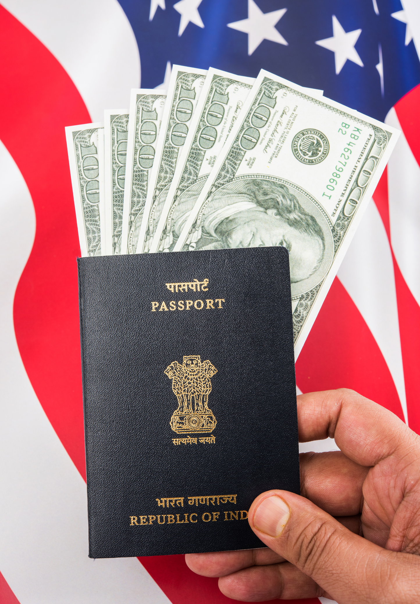 El 70% de las visas H-1B termina en manos de trabajadores de India. pasaporte indio