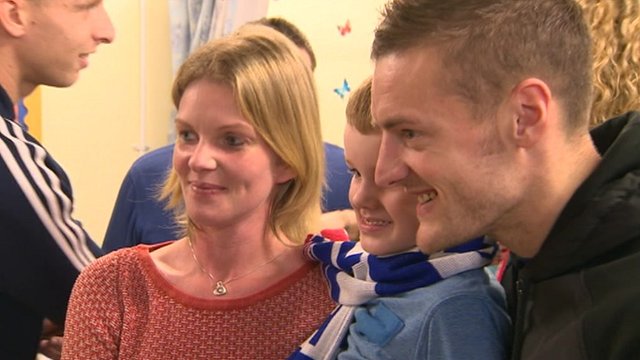 Jamie Vardy (right)