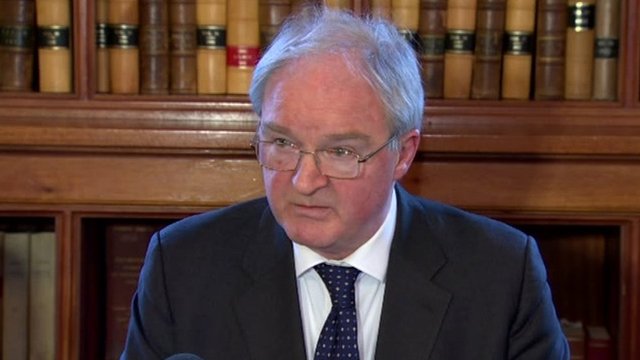 Troubles inquests: Sir Declan Morgan disappointed over funding delay ...