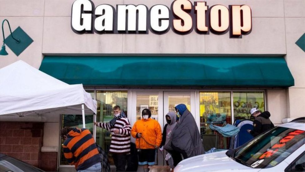 "遊戲驛站"（GameStop）是一家美國的電子遊戲零售商，專門售賣實體電子遊戲。