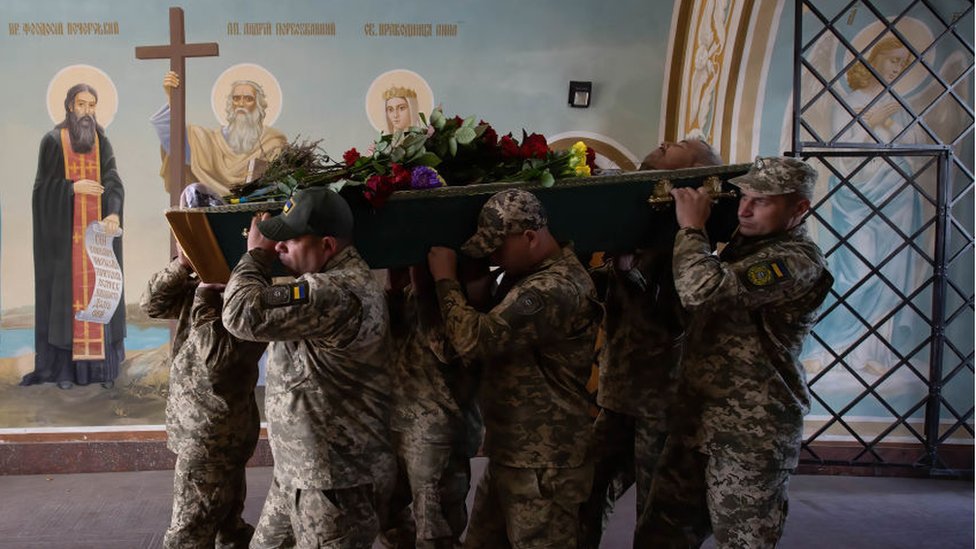 烏克蘭軍人葬禮
