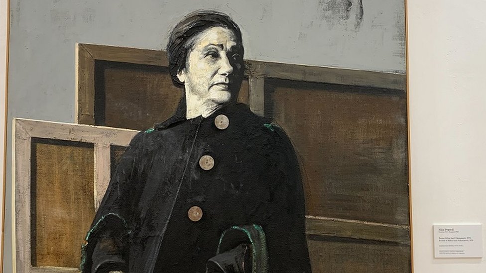 Portret Milice Sarić Vukmanović, slikara Miće Popovića važan je deo kolekcije