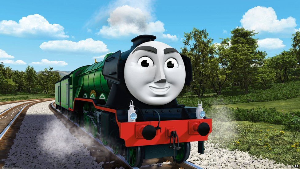 black engine in thomas the tank