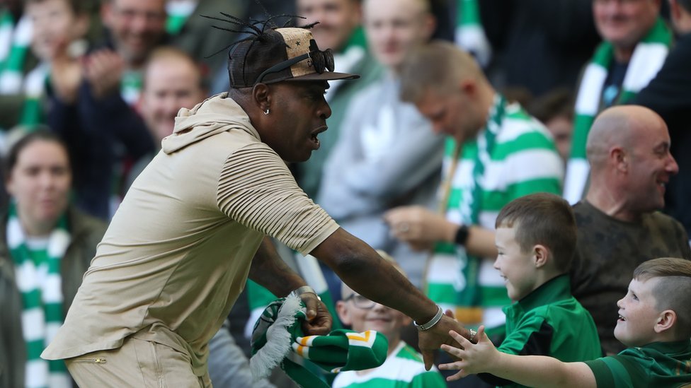 Coolio at Celtic park