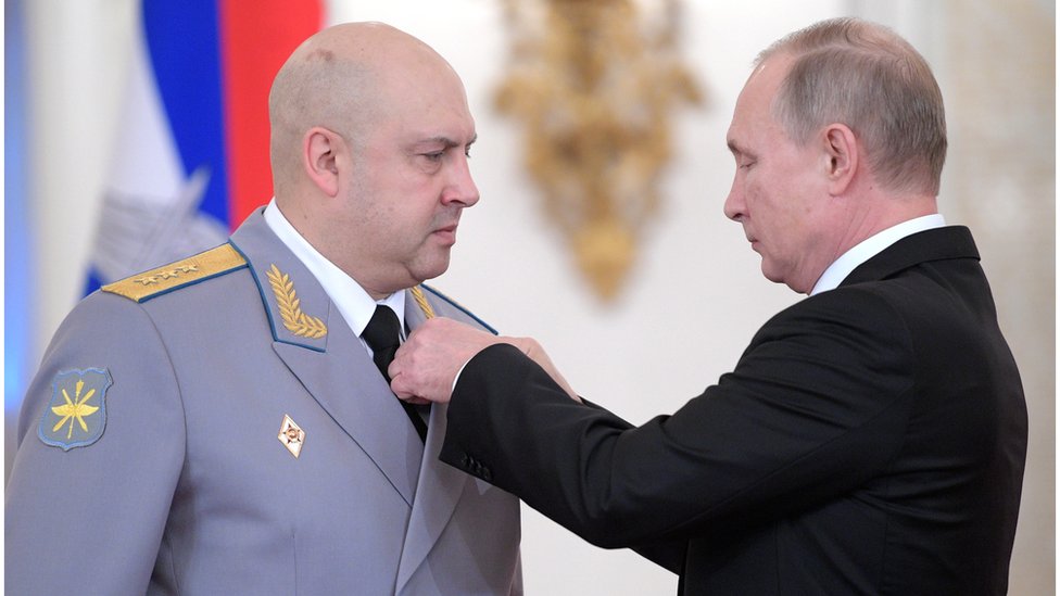 حصل سوروفكين على جائزة عام 2017 من قبل الرئيس بوتين لخدمته العسكرية في سوريا