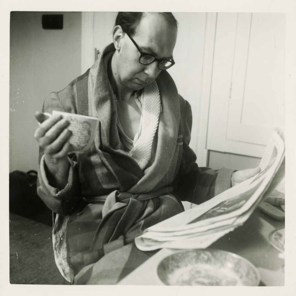 Poet And Selfie Pioneer Philip Larkin S Photographs Offer A New Perspective Bbc News