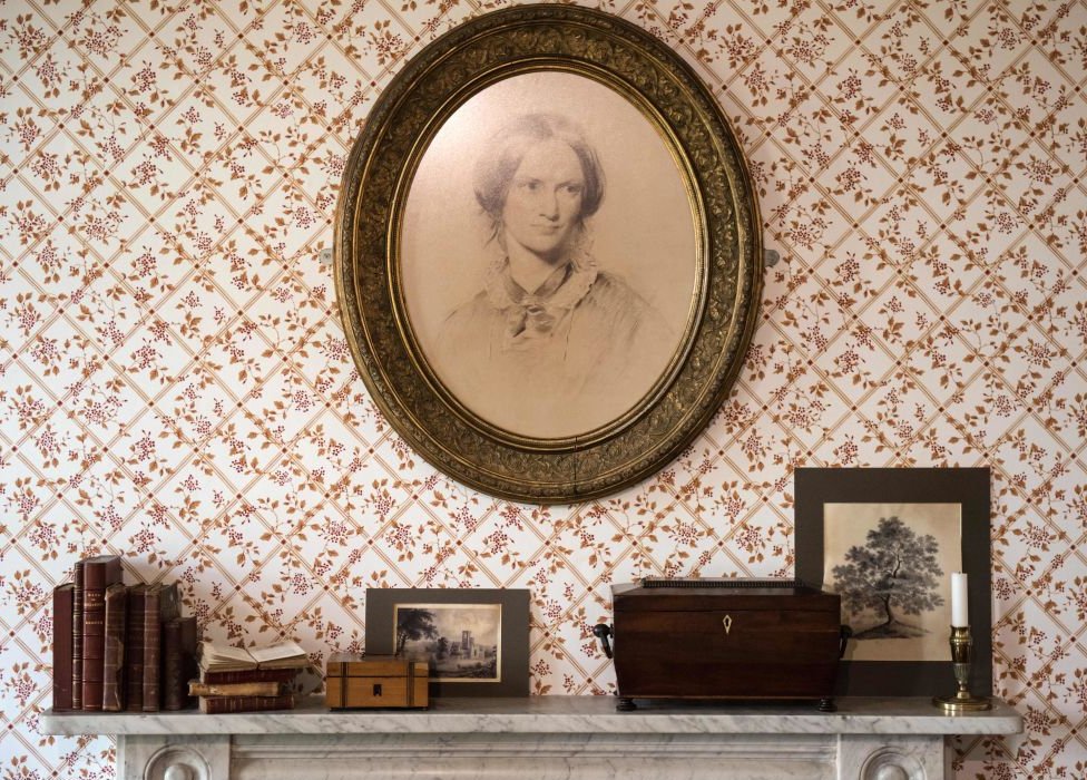 En el comedor de la casa donde las hermanas Brontë escribían las novelas que no podían publicar con sus nombres, en el que hoy es el Brontë Parsonage Museum.