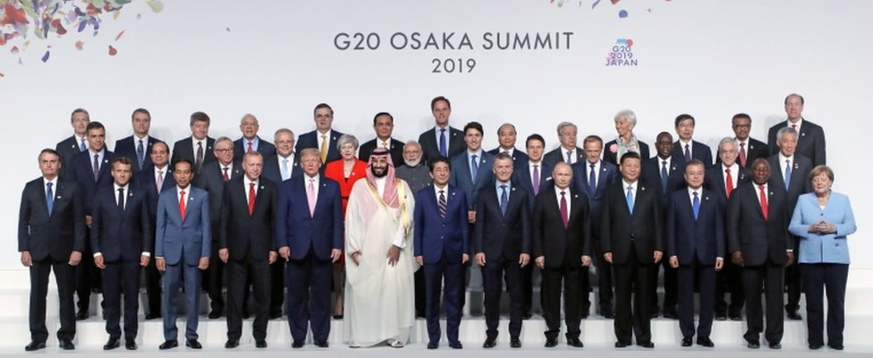 Семейное фото G20 - с наследным принцем Саудовской Аравии Мохаммедом бен Салманом в центре