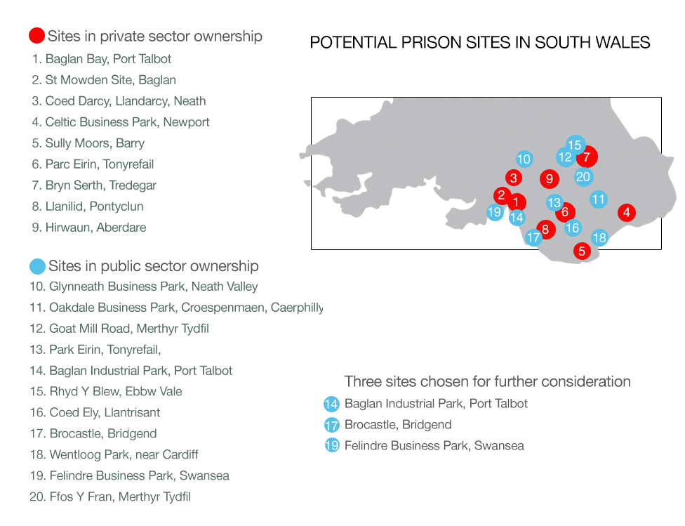 Карта сайта тюрьмы
