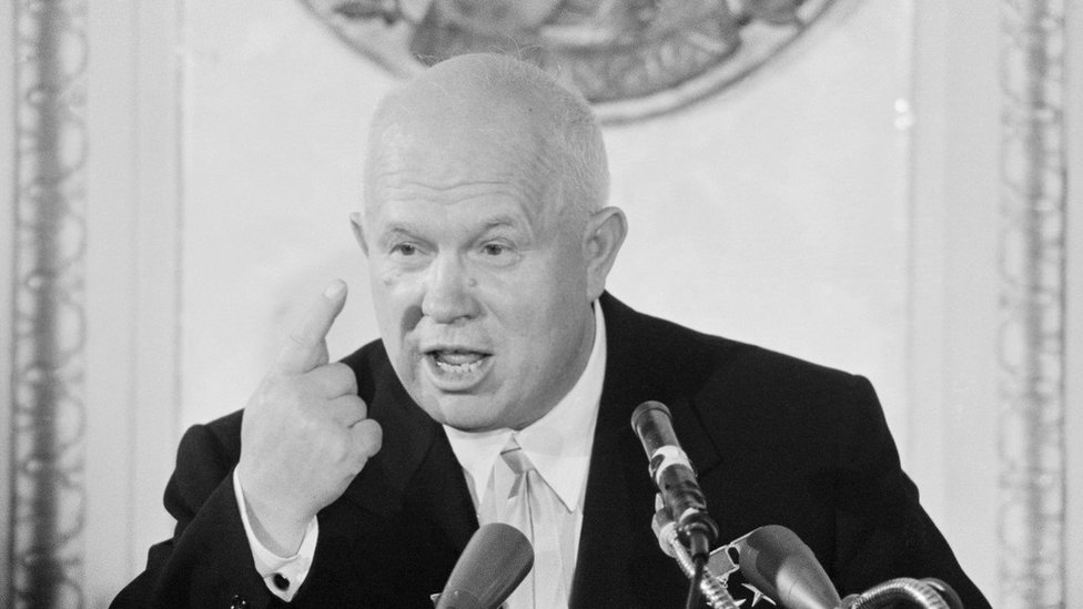 Expremier soviético Nikita Khrushchev