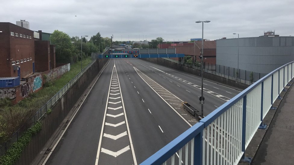 Unexploded Bomb Shuts Aston Expressway - Bbc News