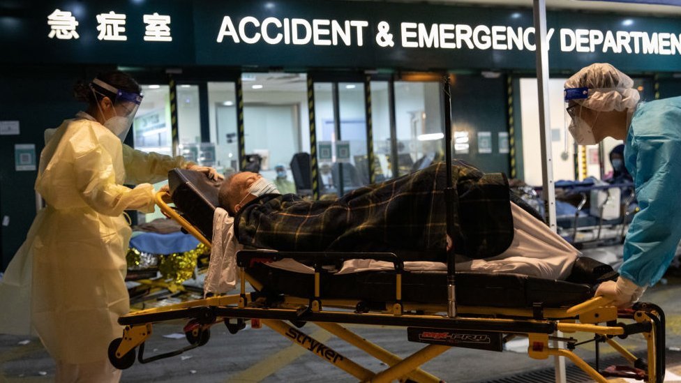 Paciente de coronavírus em Hong Kong