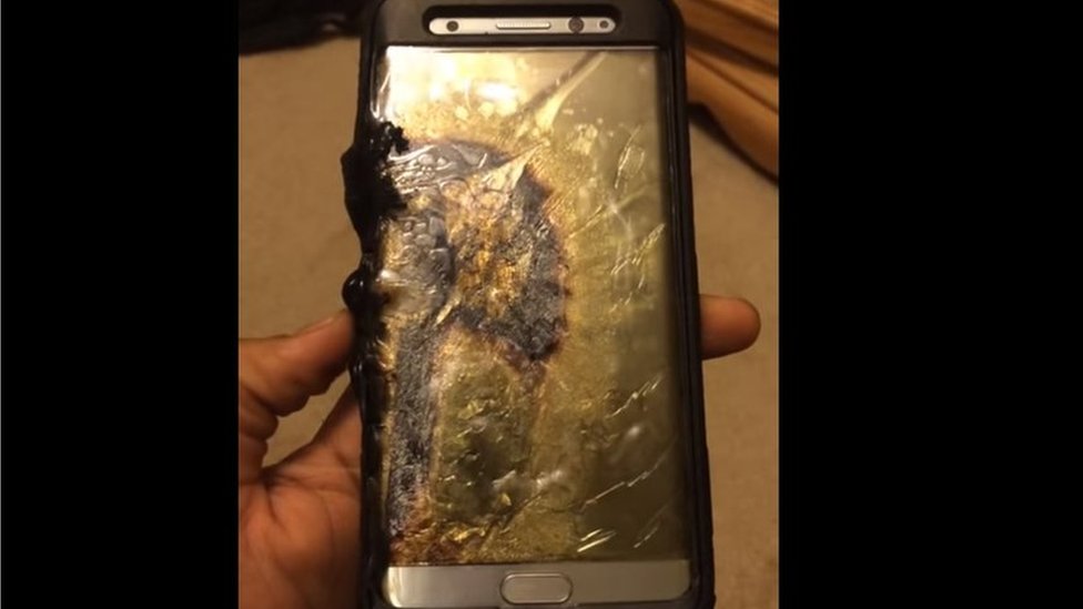 Por qué explotan las baterías de teléfono Galaxy Note 7 de Samsung - BBC  News Mundo