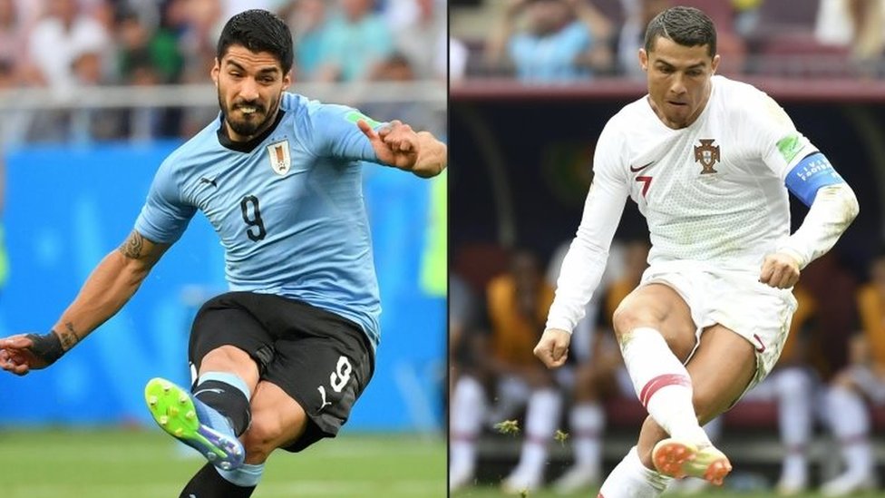 Suárez y Ronaldo