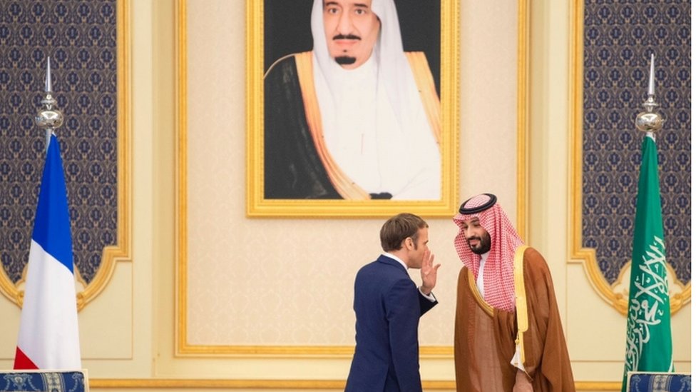 ماكرون وبن سلمان