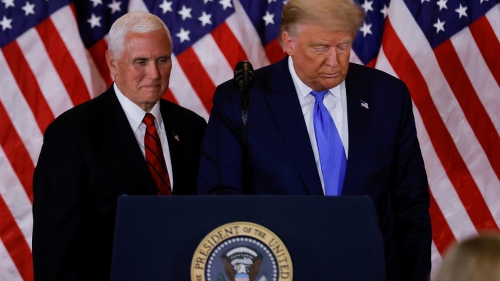 Mike Pence y Donald Trump