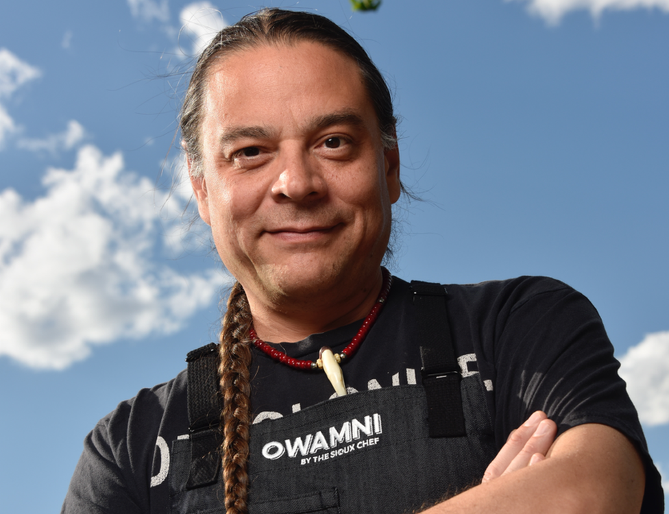 Sean Sherman, "el chef sioux".